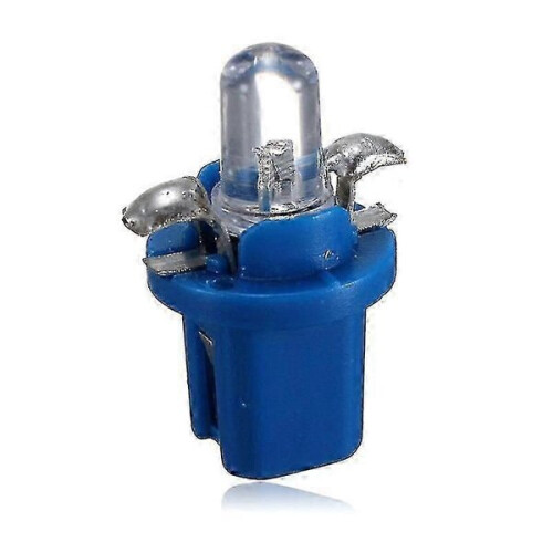 Car Bulbs 10 Pack Compatible with B8-5D, Blue LED T5 for Dashboard Lights & Indicators 2