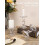 Clear Glass Candlestick 3-Piece Set for Home Decor Dining Table, 8.8-14cm Height 2