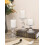 Clear Glass Candlestick 3-Piece Set for Home Decor Dining Table, 8.8-14cm Height 4