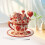 Ensemble de décorations 2D pour table de cupcakes de la Saint-Valentin 1