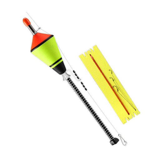 Boia de pesca automática com mola de aço inoxidável