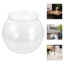 Tacar Babhlaí Éisc Plaisteach Trédhearcach – 2 phíosa, 12.5cm Babhta