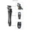 Removable Frying Pan Handle with Air Cooling Design, Bakelite Material, Black Colour for Secure Grip and Space Saving Storage 3