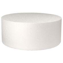Round Styrene Cake Dummy 9 in x 4 in