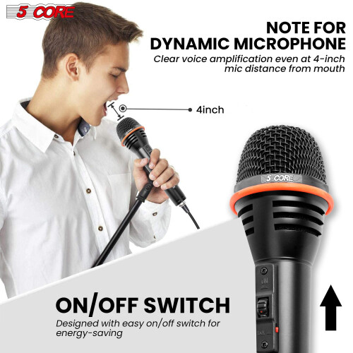 Dynamische karaokemicrofoon met XLR-aansluiting 2