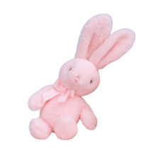 Dětský plyšový králíček, měkký králík s krátkým vlasem, 25 cm
