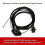 Motorcycle Digital Gear Indicator Universal Shift Sensor 0-6 Display LED Screen Waterproof Antifreeze Mountable Anywhere 4