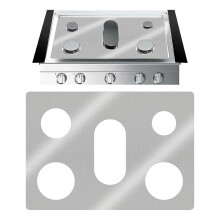 Återanvändbar grill- och eldmatta, non-stick, 1-pack