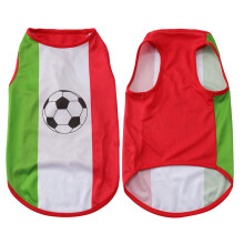 (light green, M) Football Team Pet Tank Top For Dogs Breathable Summer Dog Shirt Printed Small Medium Sized Dogs Clothing