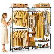 Clothes Rail, Heavy Duty Clothes Rack, Open Wardrobe