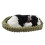 Peluche realista de perro durmiendo – 28 cm, funciona con pilas 1