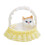 Mini chat miaulant dans un panier suspendu en dentelle 1