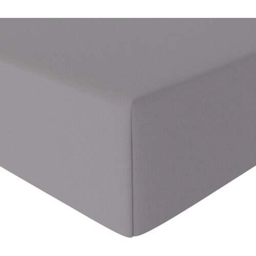 Super King Fitted Sheet 180x200 cm, 30 cm Deep Pocket, Dark Grey Polyester Microfiber (85 gsm) 2