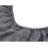 Super King Fitted Sheet 180x200 cm, 30 cm Deep Pocket, Dark Grey Polyester Microfiber (85 gsm) 5
