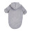 Sudadera con capucha para perro con forro polar – Gris 1
