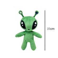 Grøn Alien Plyslegetøj 30 cm blød tøjdukke