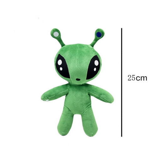Grøn Alien Plyslegetøj 30 cm blød tøjdukke