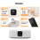 Portable Clothes Dryer Foldable with UV Sterilization Timer and Remote Control for Travel 2