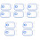 10Pcs Microwave Safe Bento Boxes PP Material Portable Food Containers 2