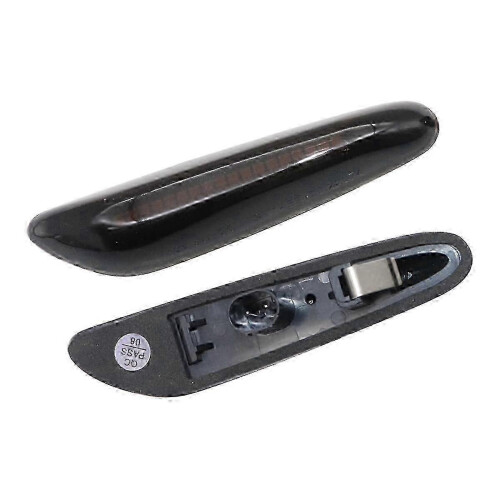 Luci indicatori direzione laterali a LED fumé ambra compatibili con BMW Serie 1 E81 E87 E82 E88, Serie 3 E90 E91 E92 E93 E46, X1 E84, X3 E83 1