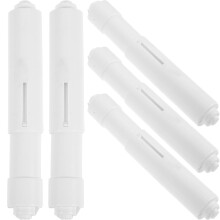 Toilet Paper Holder Spindle Rod Replacement 5 pcs White