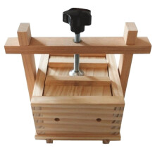 Wooden Tofu Mold Kit with Bag and Cloth