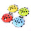 Toothbrush Holder Set, Cartoon Ladybug Shape, 2 Pieces for Bathroom and Kitchen 4