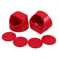 Tabletop Ice Hockey Game Set with Strikers and Felt Surface