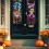 Halloween Trädgårdsflagga 35,5x103,5 cm Polyester 3
