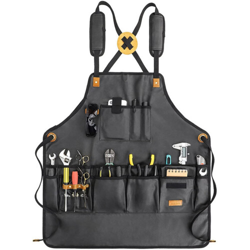 Ποδιά Ξυλουργικής από Καμβά Βαρέως Τύπου Unisex 1 τεμ. 2