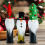 Kerstwijnfleshoes met kaboutermotief 4