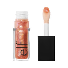 e.l.f. Glow Reviver Plumping Lip Oil, Tinted Lip Plumper For A High-Shine, Plump Finish, Infused With Jojoba Oil, Vegan&Cruelty-Free, Apricot Feelings