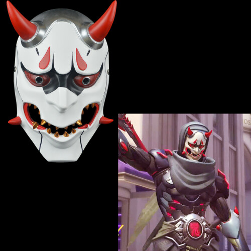 Unisex Game Genji Mask for Parties 1