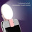 Mini selfie fill light clip for smartphone, 3-level 5