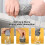 10-Pack Microfibre Towels Super Absorbent Quick-Drying for Home & Auto Cleaning 4