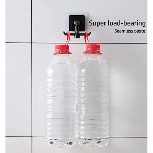 Rotating Folding Hook compatible with Universal Mounting, 180 Degree Vertical Flip Design for Under Counter Space Utilisation 2