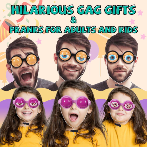 Γυαλιά Googly Eye – Αστεία γυαλιά πάρτι που αναβοσβήνουν, ένα 1