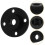 Wall Mount Microphone Stand 3/8"-16 Flange Mount Microphone Holder Stand 3