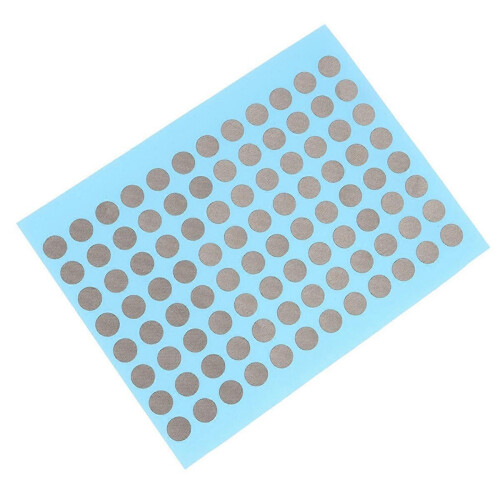 Conductive Tape Button Repair Patch for Remote Control Game Console Handle Contact Malfunction, Self-adhesive Round Polyester Double-sided 1