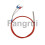 Pt100 Temperature Sensor Waterproof Three-Wire Resistance Thermosensor with Silicone Protective Cable for Industrial Scientific Use 2