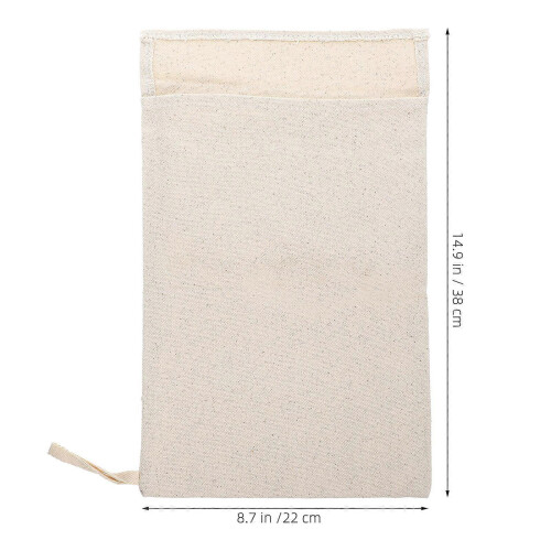 Reusable Canvas Crushed Ice Storage Bag for Ice Packing Use 2