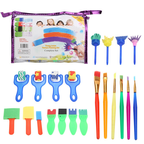 26 Pcs Kids Craft Painting Tools