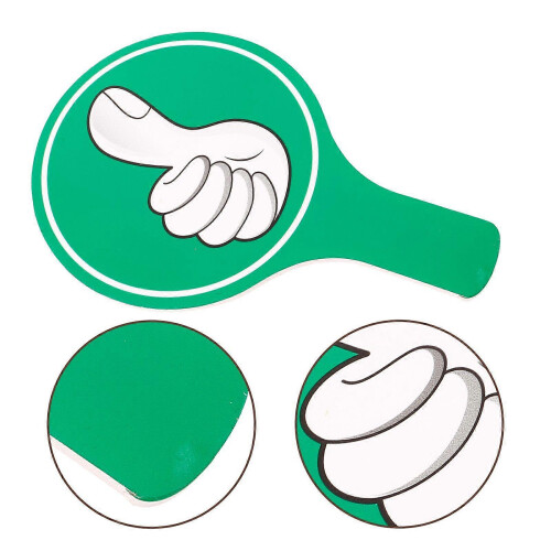 Double-Sided KT Board Voting Paddles, Reusable for Classroom Events Supply 1