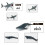 12PCS Kids' Sea Creature Figures 2