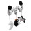 Newborn Black and White Spiral Hanging Toy 20