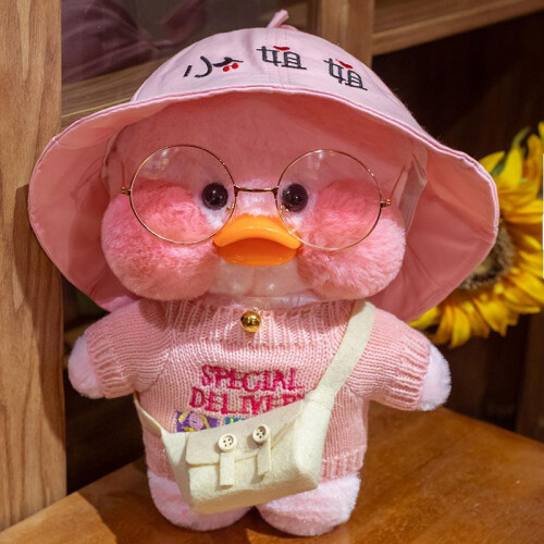 Cute Pink Duck with Dressing Accessories 2