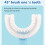 Baby Toothbrush Set U Shape Food Grade Rubber 5