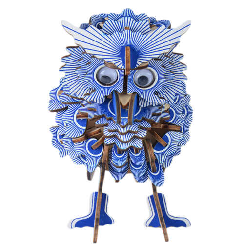 3D Bird Owl Woodcraft Puzzle 2