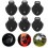 6 Pcs Interchangeable Large Number Tags for Golf Club Head Covers, Fits Drivers 3