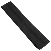 1Pc Black Free Size Antiperspirant Yoga Head Wrap Running Headband for Workout Exercise